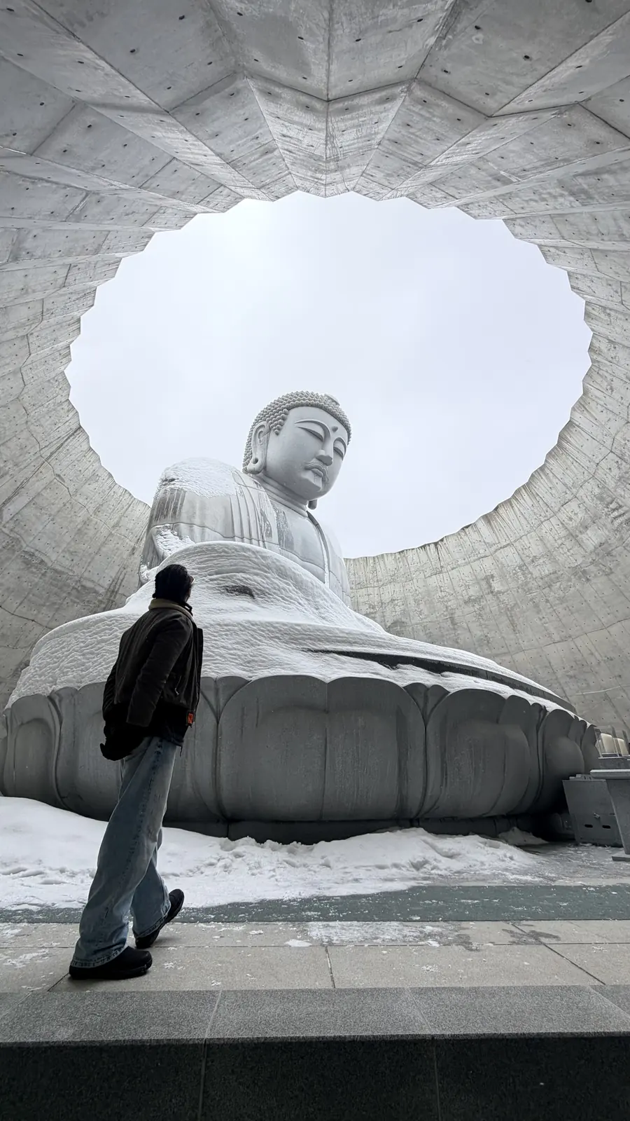 La colline du Bouddha, à Sapporo