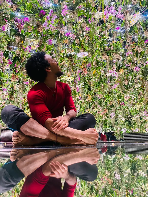 Marc à teamLab Planets